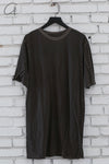 Boris Bidjan Saberi short-sleeved T-shirt TS1.TF-FTT00001-CARBON GREY